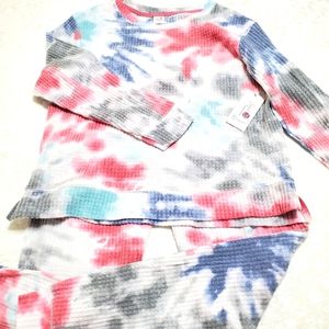 NWT Sweet Treasures Tie Dye Pajamas